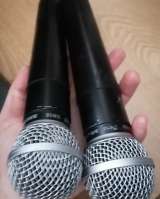 Shure UT2 2 микрофона +ресивер реплика бу цена 7000 рублей за комплект Авито Доставка Отрадное