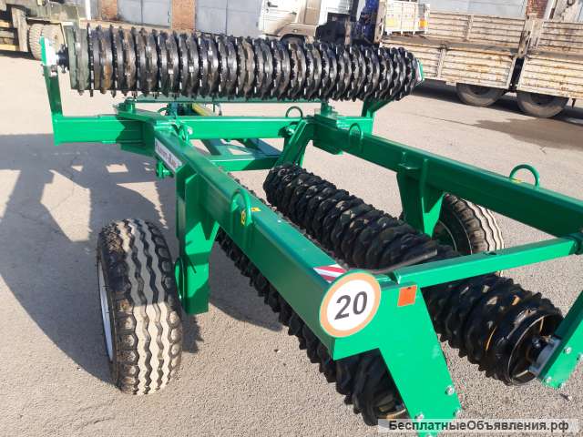 Кольчато-зубчатый Каток ККЗ-6П (520), прицепной