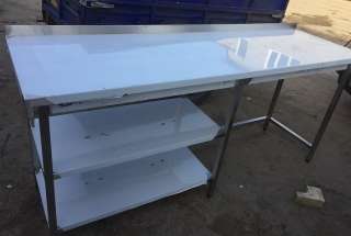 Столы, стеллажи из нержавеющей стали, полки, противни, шпилька кондитерская под заказ