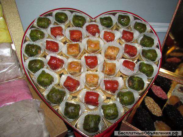 Восточные сладости в широком ассортименте