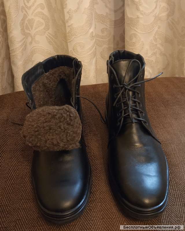 Зимние мужские ботинки 44разм