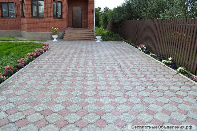 Укладка тротуарной плитки