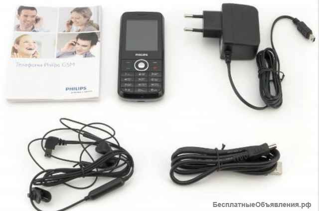 Philips Xenium X116 Black (оригинал, 2-сим)