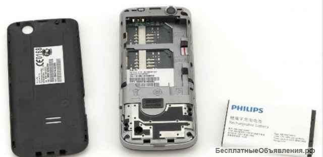 Philips Xenium X116 Black (оригинал, 2-сим)