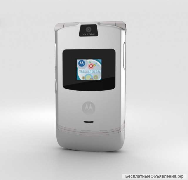 Motorola RAZR V3 White (оригинал, комплект)
