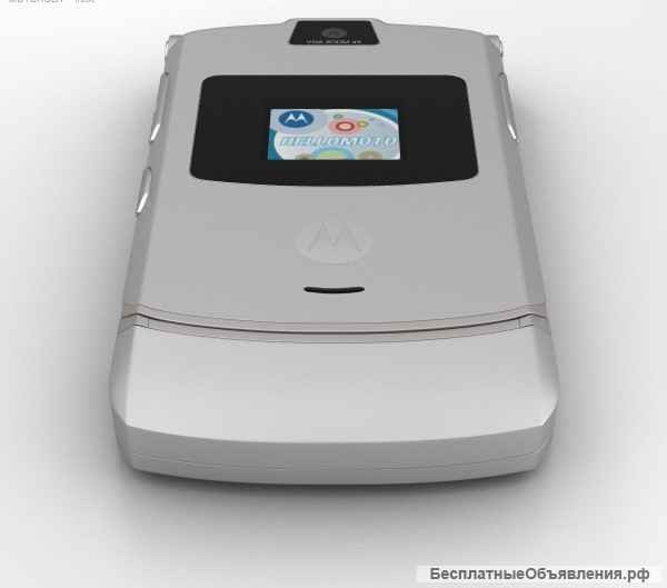 Motorola RAZR V3 White (оригинал, комплект)