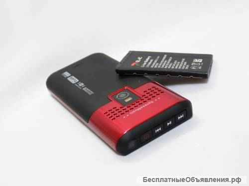 Nokia Xpress Music Black Red (3 сим-карты)