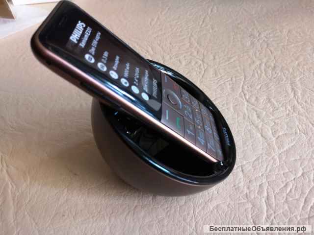 Новый Philips Xenium E331 Brown (полный комплект)