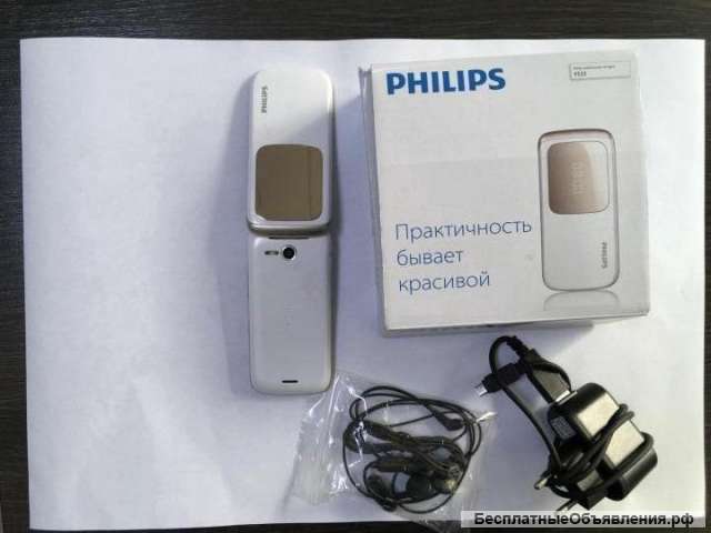 Новый Philips F533 (оригинал, 2-сим, комплект)