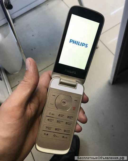 Новый Philips F533 (оригинал, 2-сим, комплект)