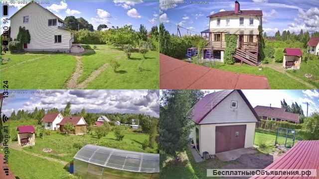 Видеонаблюдение за домом дачей коттеджем