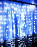 Гирлянда штора - занавес 3х3