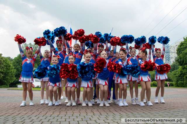 Набор детей в команды по чир спорту