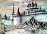 Рисуем на бересте в центре Москвы