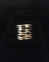 Серебряное широкое красивое кольцо