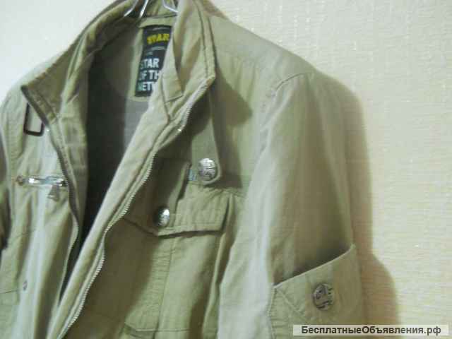Куртка мужская демисезонная, размер 46, б/у в хорошем состоянии
