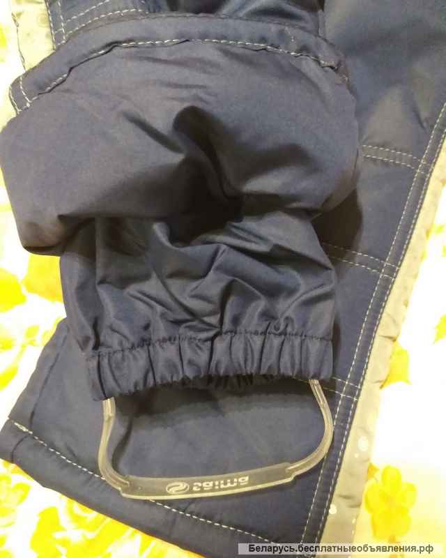 Полукомбинезон утепленный для девочки, р.92, новый.