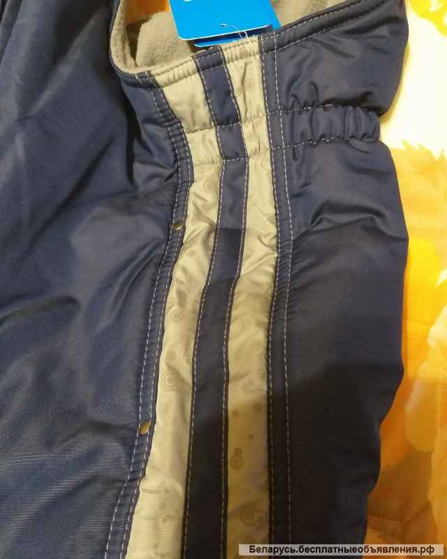 Полукомбинезон утепленный для девочки, р.92, новый.