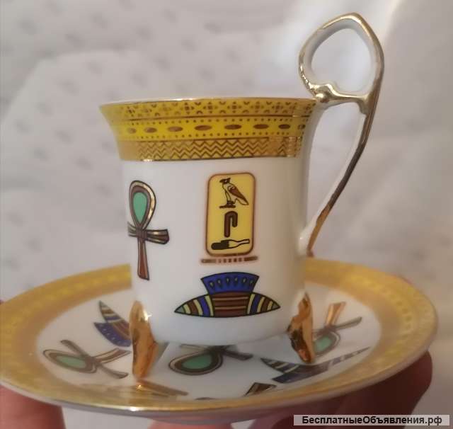 Кофейная Пара Египет Fine Porcelain фарфор