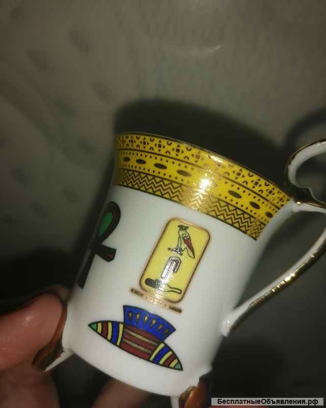 Кофейная Пара Египет Fine Porcelain фарфор