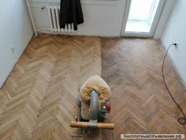 Профессионально: циклёвка, отделка, ремонт пола