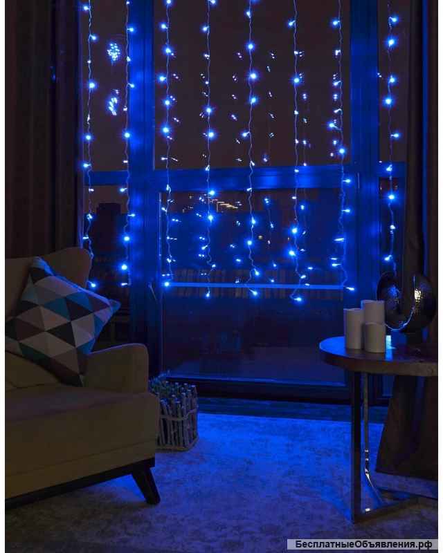 Гирлянда штора