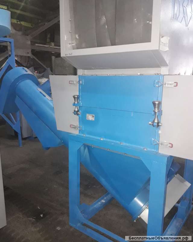 Измельчитель пленки и мешков со стропами PZO-800 - DL