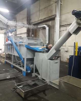 Ванна флотации PZO 302-VF+ сприставным шнеком