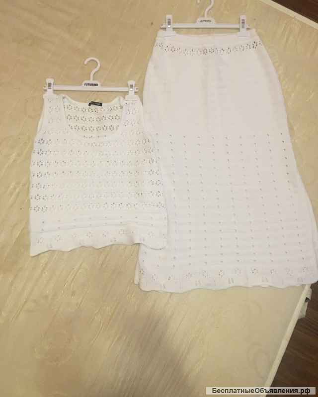 Вязаный летний костюм