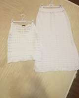 Вязаный летний костюм