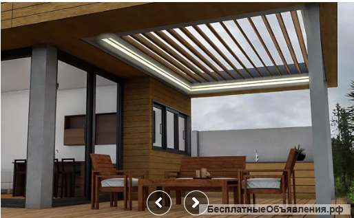 Биоклиматическая пергола