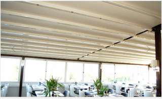 Пергола рельсовый тент 1300