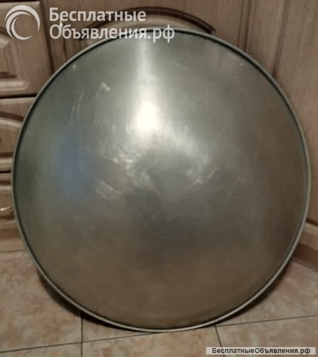 Советский винтаж: ледянки круглые дюраль новые