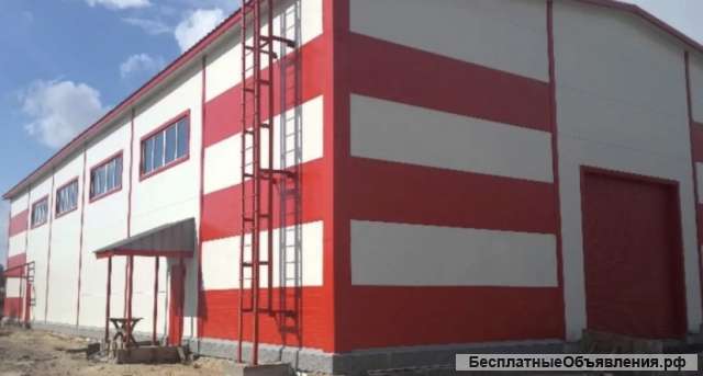 Быстровозводимое здание 200м2