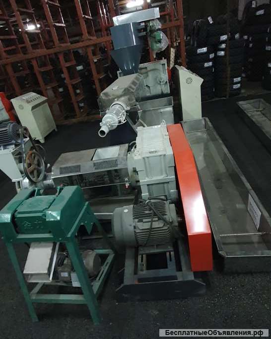 Линия грануляции мягких отходов двухкаскадный SJ 125/125 S