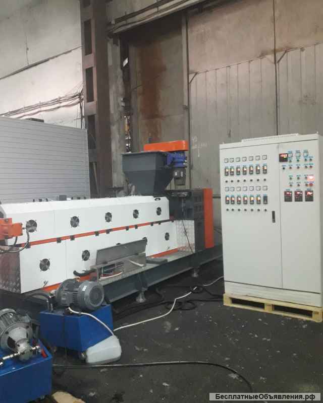 Линия грануляции 2-х каскадная повышенной производительности и комплектации с водо-кольцевой резкой