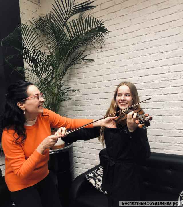 Уроки скрипки и фортепиано