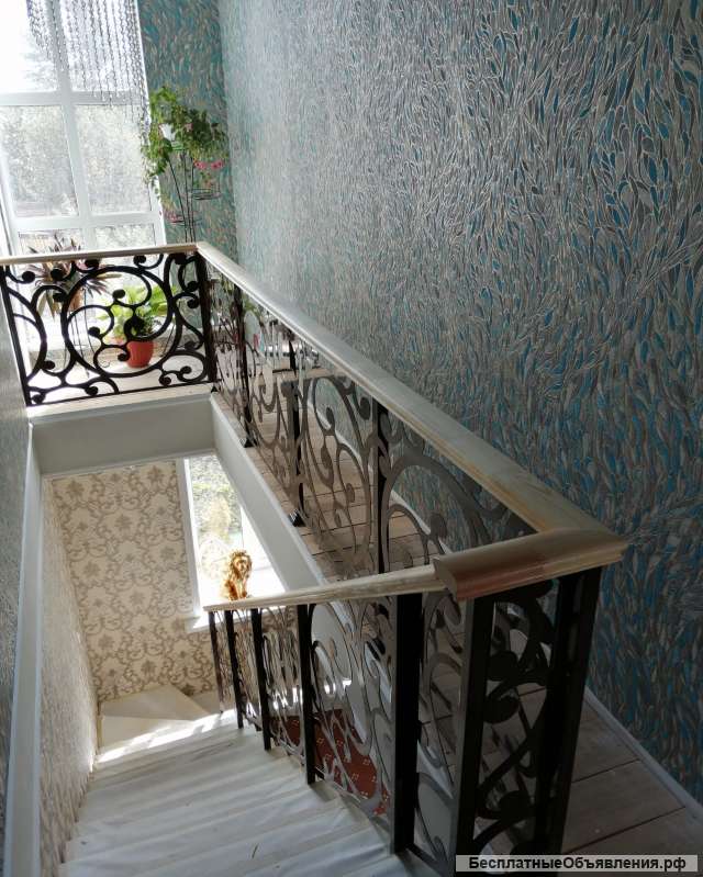 Лестница металлическая на второй этаж