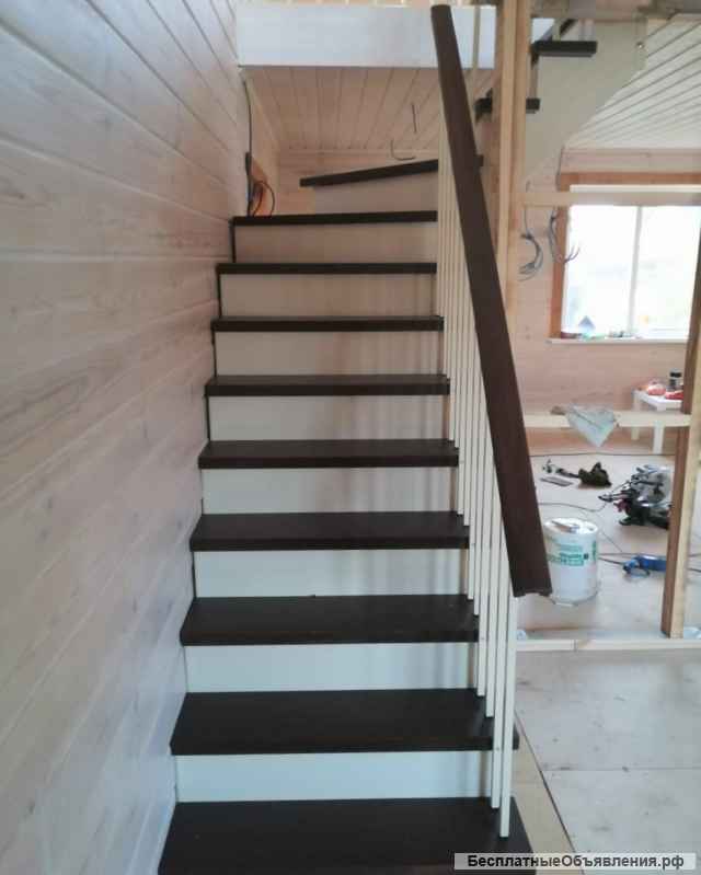 Лестница металлическая на второй этаж