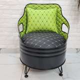 Кресло металлическое в стиле лофт