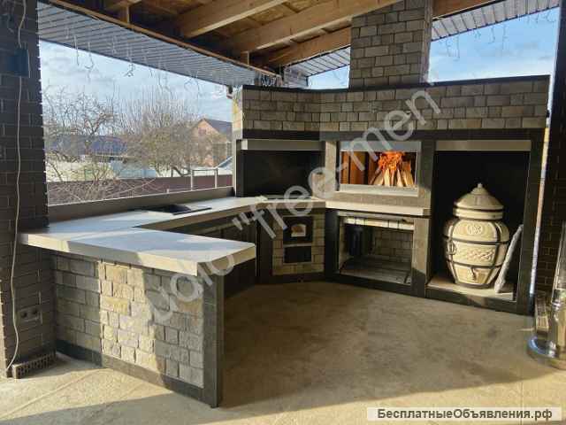 Барбекю-комплексы (мангал, казан, тандыр, печь) под ключ