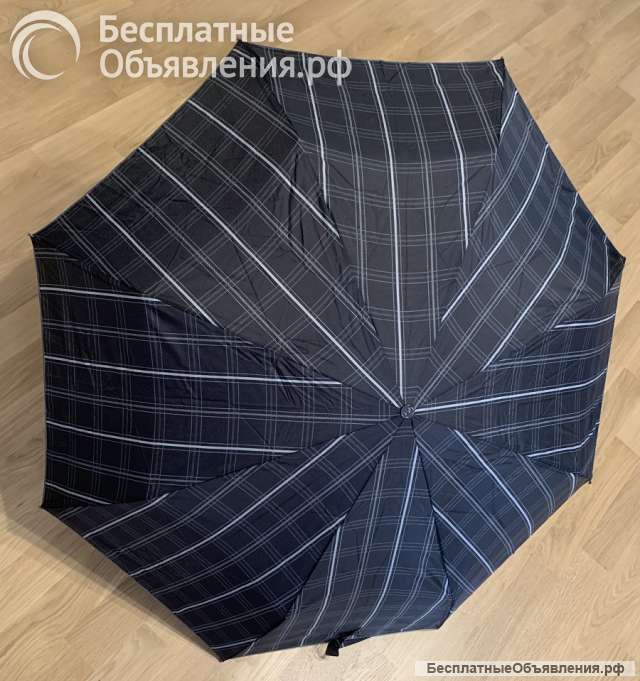 Зонт мужской Samsonite новый складной с деревянной ручкой