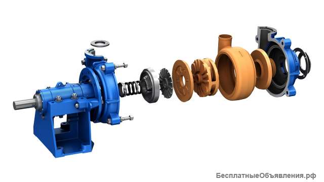 Втулка вала защитная C075C21 для шламовых насос Warman (аналог)