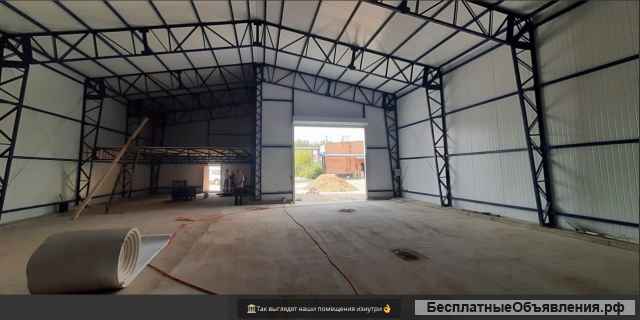 Быстровозводимые ангары, склады монтаж