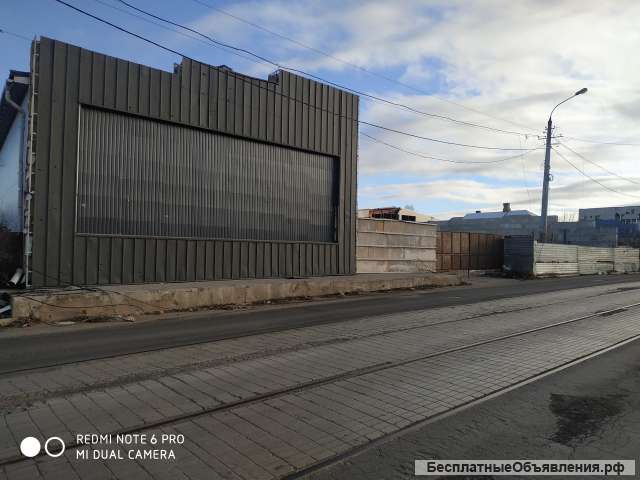 Производственная база (склад) 2700 м.кв собственной земли в центре Мариуполя