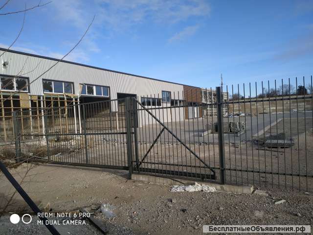 Производственная база (склад) 2700 м.кв собственной земли в центре Мариуполя