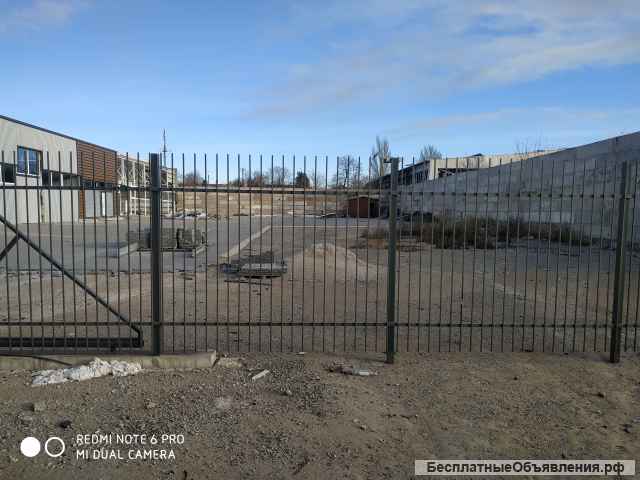 Производственная база (склад) 2700 м.кв собственной земли в центре Мариуполя