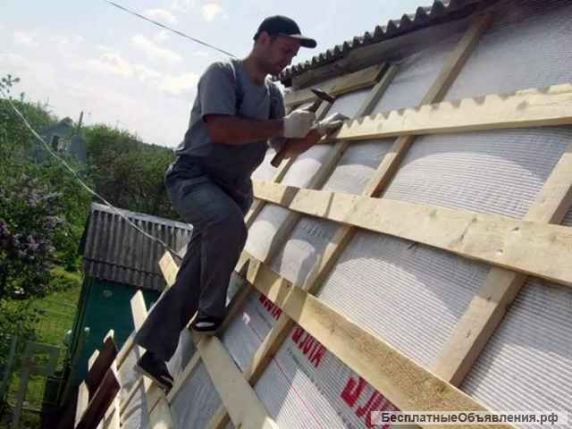 Переделка крыши шведского дома в мансарду