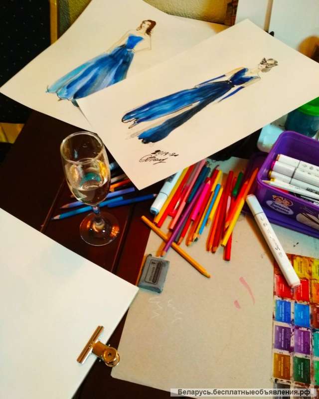 Художник на праздник - быстрые скетчи