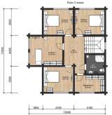 Дом из клееного бруса 200м2